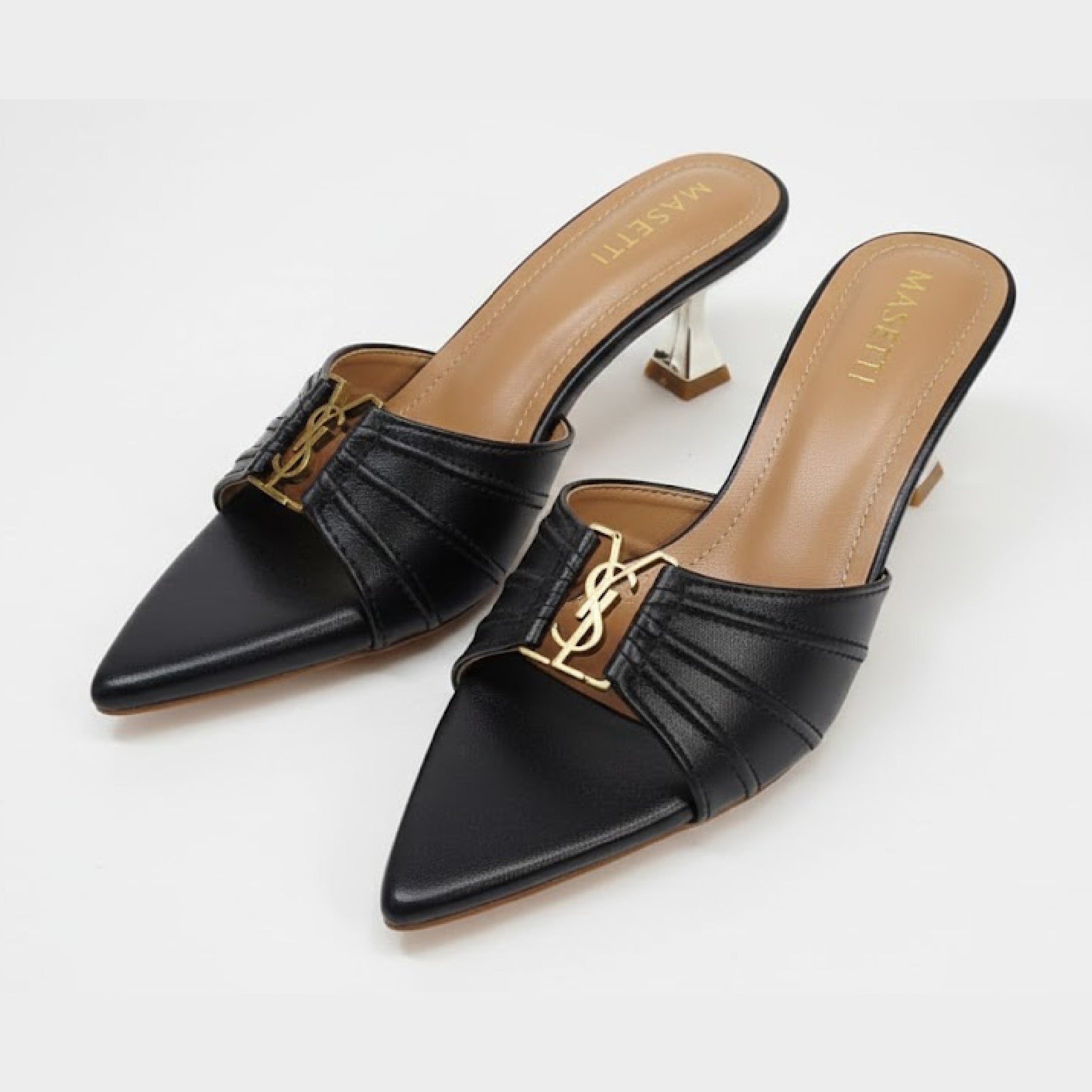 Masetti noir slipons - M103