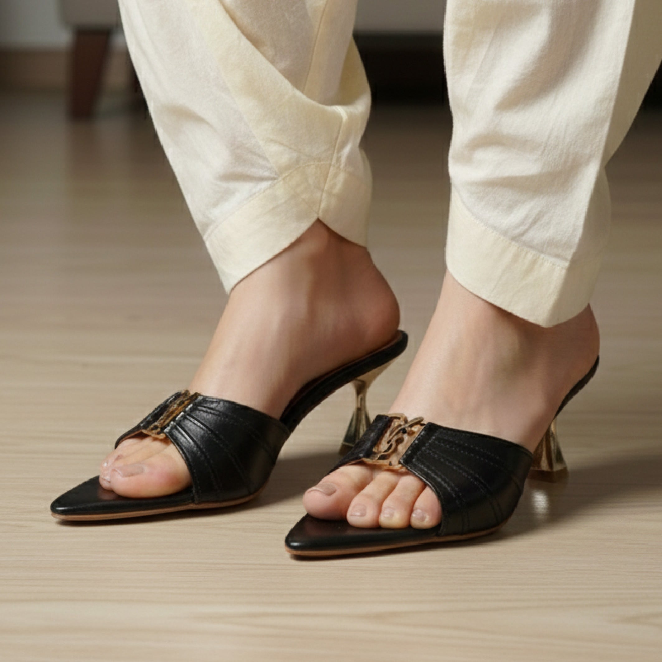 Masetti noir slipons - M103